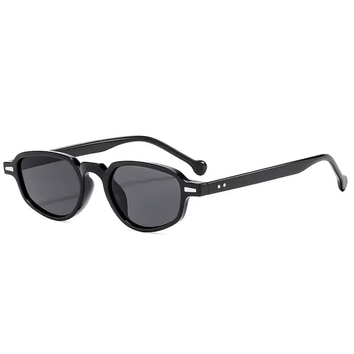 SHAUNA Ins mode populaire petit œil de chat femmes lunettes de soleil rétro clair océan lentille nua