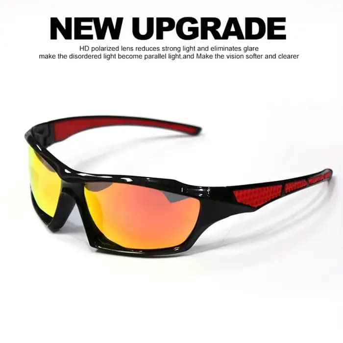 Lunettes de soleil de sport à la mode, Protection UV polarisée, personnalisées, monture ronde en mét