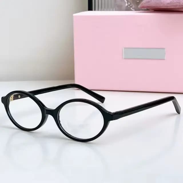 Lunettes de soleil ovales en acétate pour femmes, style classique, esthétique, marque de créateur, S