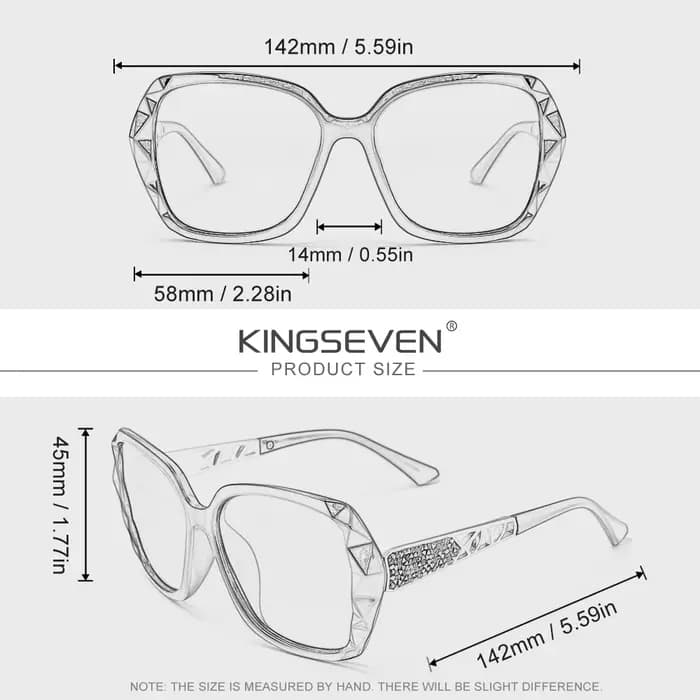 KINGSEVEN – lunettes de soleil tendance pour femmes, style papillon, pour la conduite en extérieur,