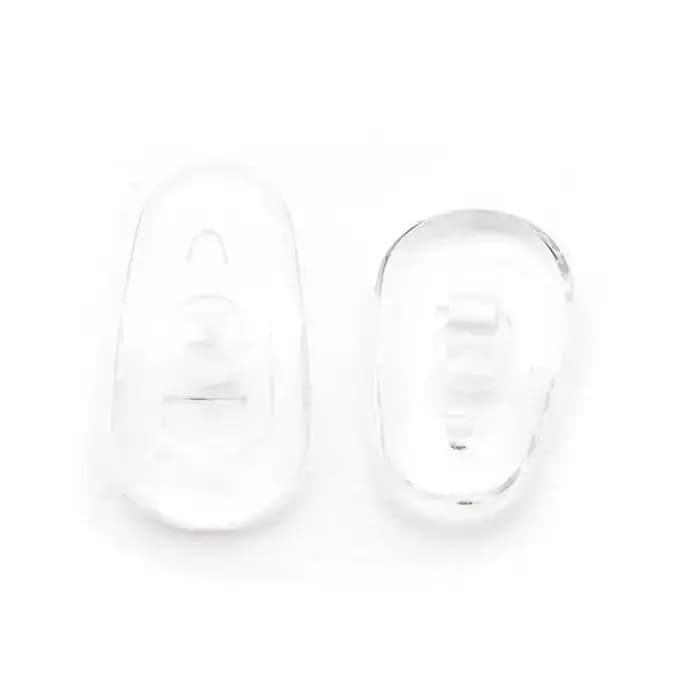 10/20/50 paires/ensemble plaquettes nasales en Silicone pour lunettes plaquettes nasales souples lun