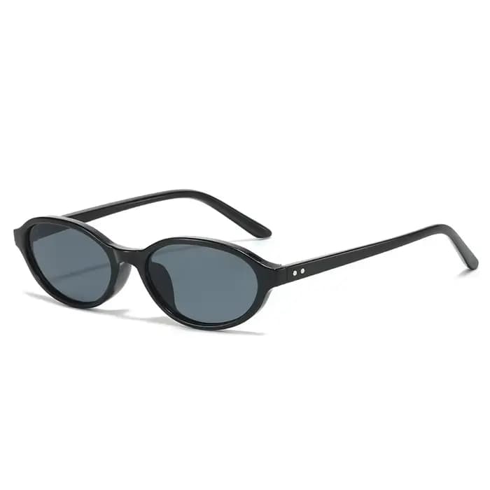 SO & EI nouvelles petites lunettes de soleil femmes mode bleu vert nuances UV400 rétro Rivets hommes