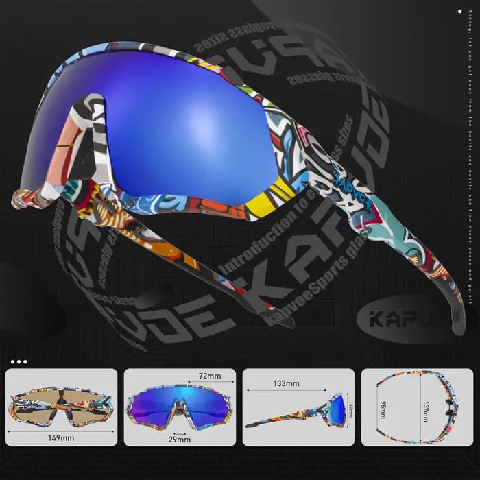 KAPVOE lunettes de cyclisme chaudes Sports de plein air lunettes de conduite UV400 lunettes de solei