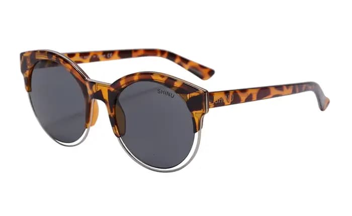 Lunettes de soleil tendance pour femme, luxe 2026, monture TR90, protection UV400, avec étui, pour a