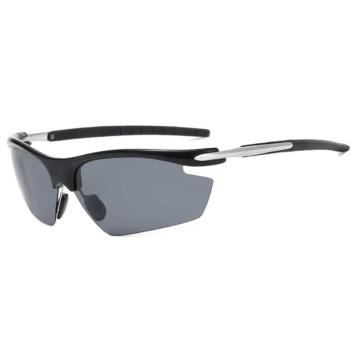 Lunettes de soleil polarisées coupe-vent pour la pêche en plein air, lunettes de cyclisme avec cadre