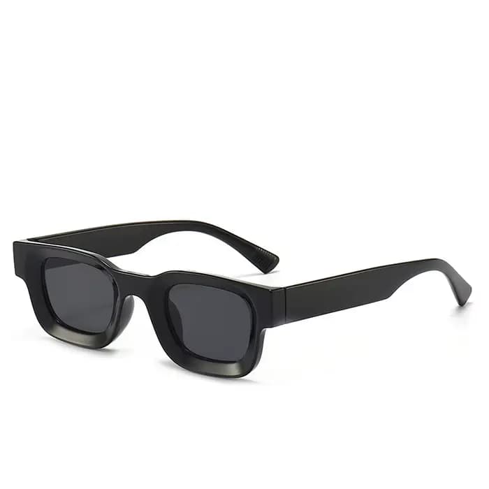 Petites lunettes de soleil rectangulaires femmes hommes Vintage marque concepteur carré luxe lunette
