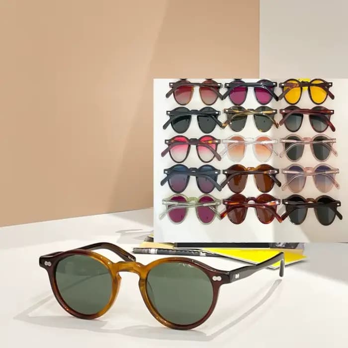 MILTZEN lunettes de soleil rondes de haute qualité pour hommes et femmes, classiques, à la mode et p