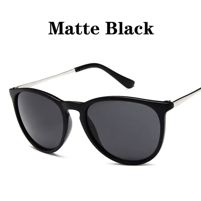 Lunettes de soleil Vintage à monture métallique populaire pour femmes et hommes, rondes, lunettes po