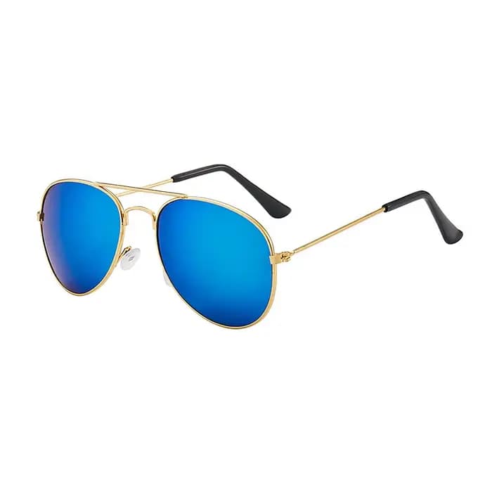 Nouvelles lunettes de soleil vintage nouvelle mode bébé enfants garçon fille pilote lunettes de sole