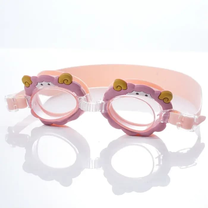 1 pièce de lunettes de natation pour enfants de 3 à 12 ans | Anti-buée, protection UV, étanche |