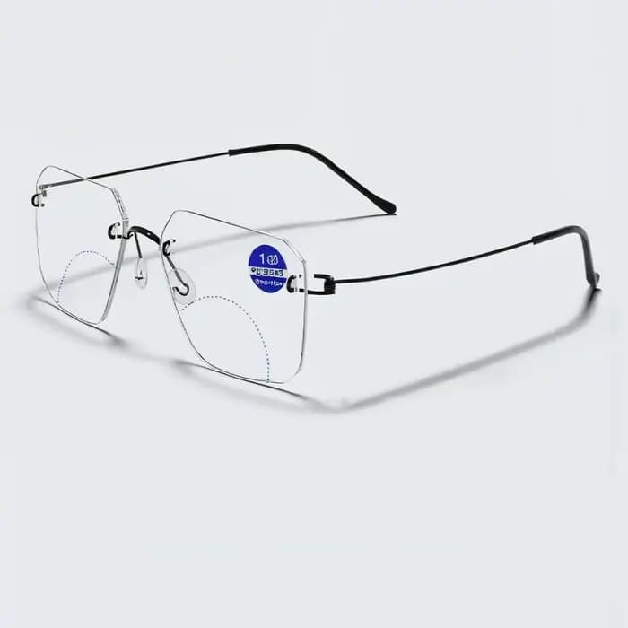 Lunettes de lecture à double mise au point pour un usage proche et lointain pour hommes et femmes, a