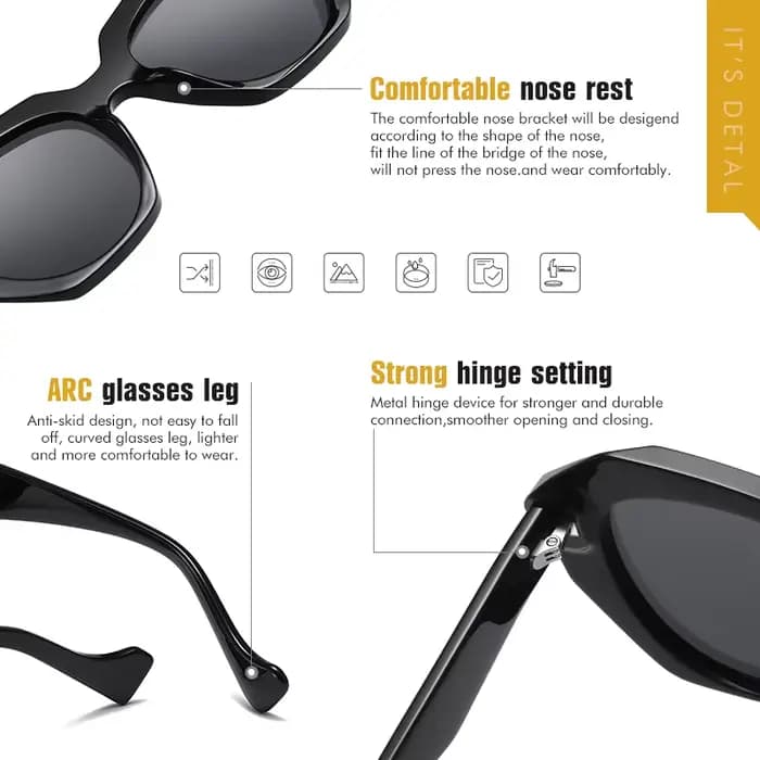 LIOUMO marque de luxe Design lunettes de soleil pour femmes polarisées mode dames dégradé lunettes A