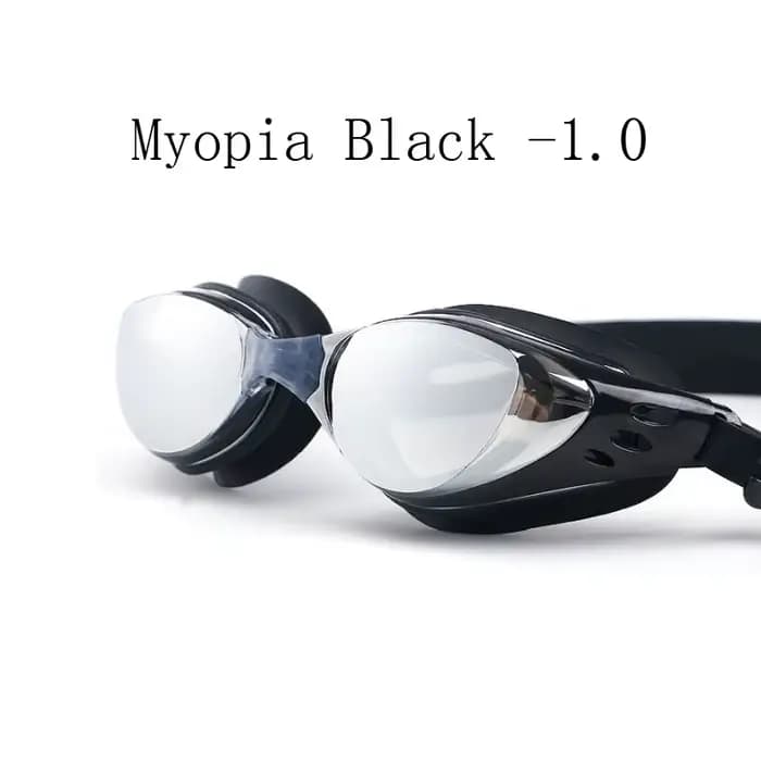 Nouvelles lunettes de natation myopie Anti-buée hommes femmes professionnel Silicone étanche piscine