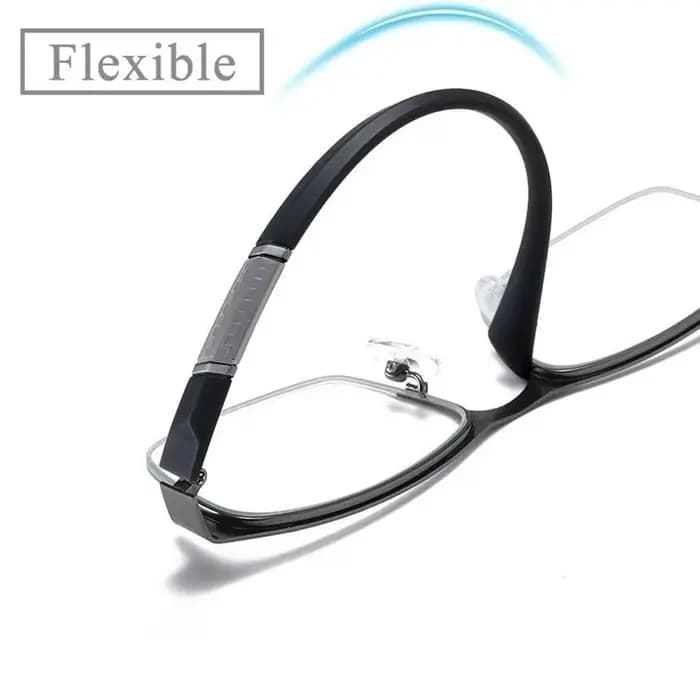 Lunettes de lecture rétro pour hommes, lunettes d'hypermétropie, anti-lumière bleue, affaires, 0 + 1