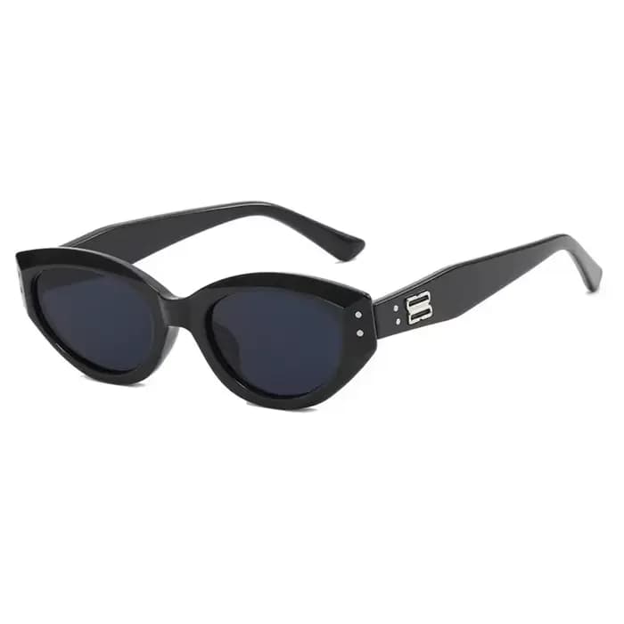 Lunettes de soleil œil de chat coréennes pour femmes, pare-soleil INS Street Shot, anti-poussière, c
