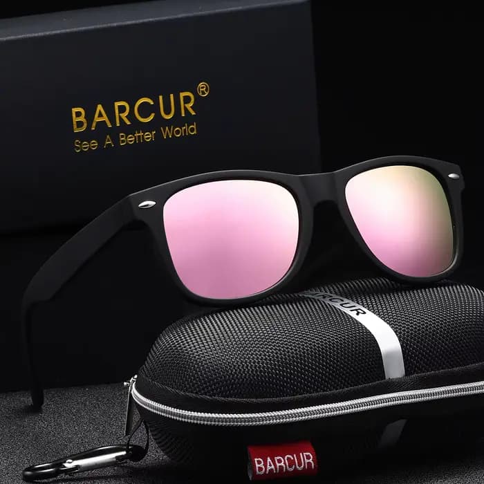 BARCUR Sports-Lunettes de soleil polarisées UV400 pour hommes et femmes, monture narPC durable et si
