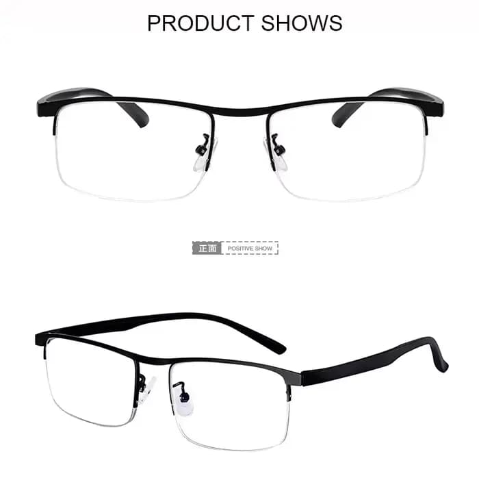 IENJOY – lunettes de lecture multifocales progressives intelligentes, demi-monture, double usage, An