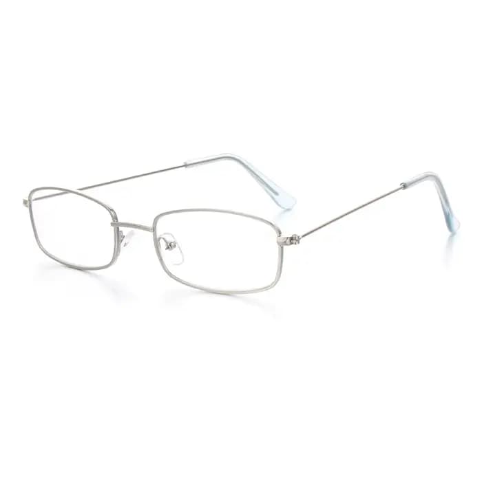 Lunettes de soleil rectangulaires rétro classiques pour femmes et hommes, monture en métal Steampunk