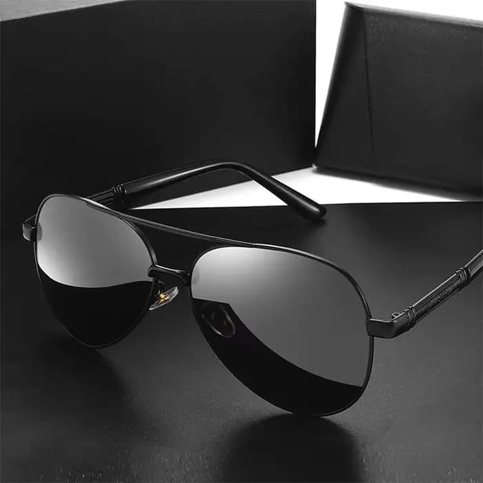 Nouvelles lunettes de soleil pour hommes, style « Frog Eyes », anti-reflet, pour la conduite en exté