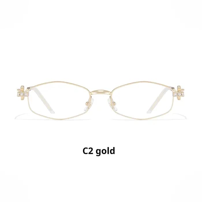 Nouvelles montures de lunettes en titane à monture étroite pour femmes, branches exquises de haute q
