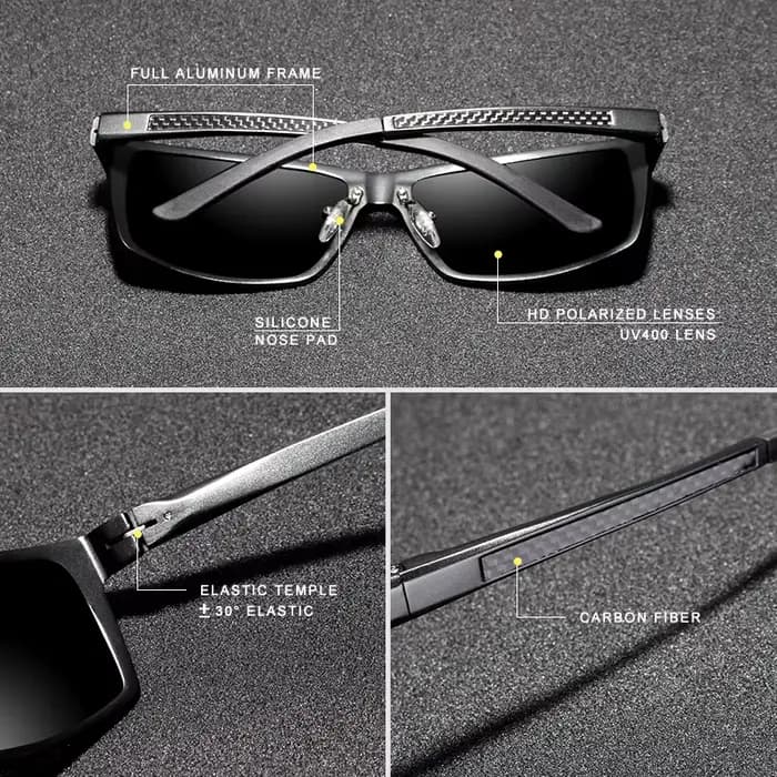 KINGSEVEN-Lunettes de soleil polarisées pour hommes, design de marque, mode aluminium magnésium, lun