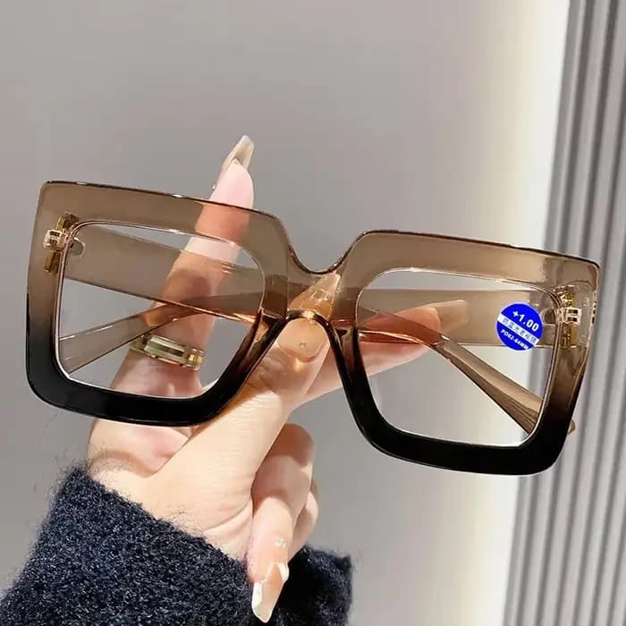 Lunettes transparentes rétro géométriques pour femmes, adaptées aux loisirs de plein air, lecture 03