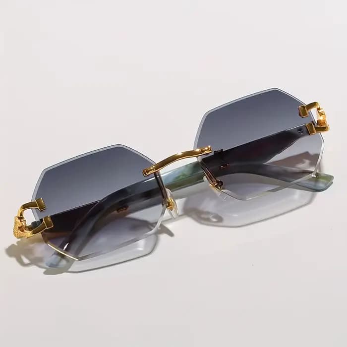 Lunettes de sport à imprimé léopard géométrique pour femmes, monture composite légère et durable, lu