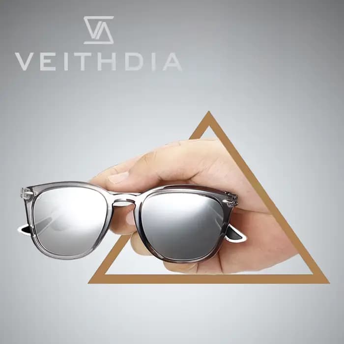 VEITHDIA lunettes de soleil de mode pour hommes et femmes lentille photochromique lunettes de protec