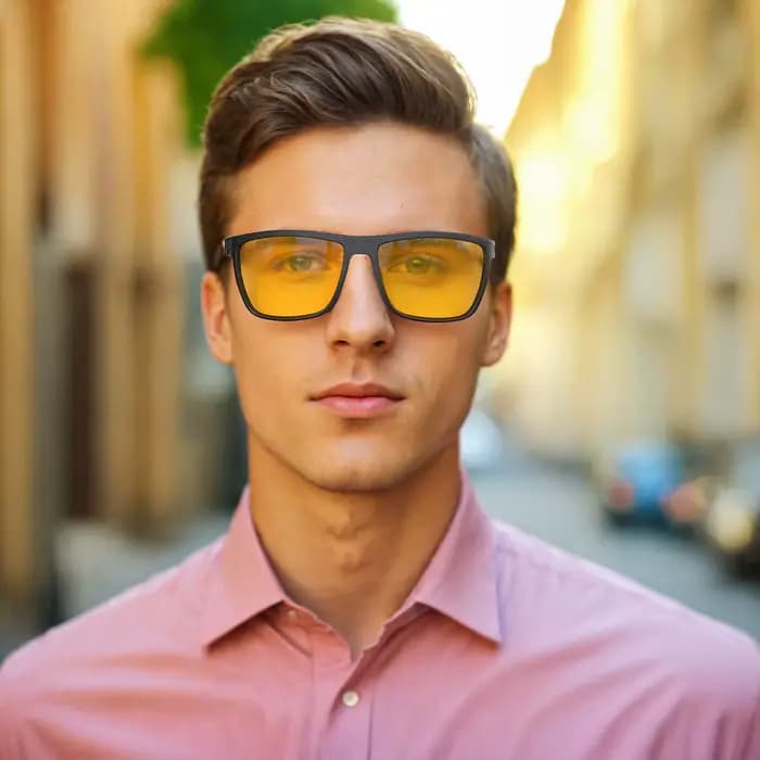 ZENOTTIC-Lunettes de soleil polarisées rétro pour hommes, monture TR90 légère, protection UV400, lun