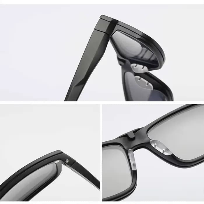 Belmon monture de lunettes hommes femmes avec 4 pièces pince sur lunettes de soleil polarisées lunet