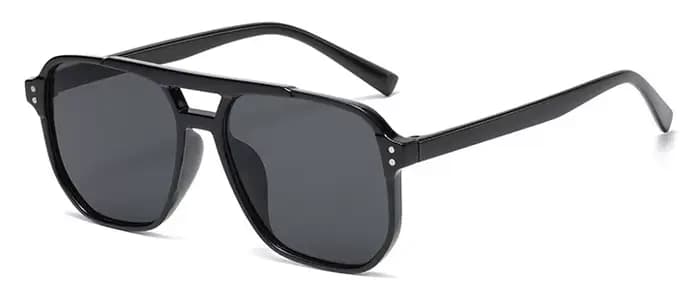 Lunettes de soleil carrées surdimensionnées vintage pour femmes, verres teintés de luxe, style rétro