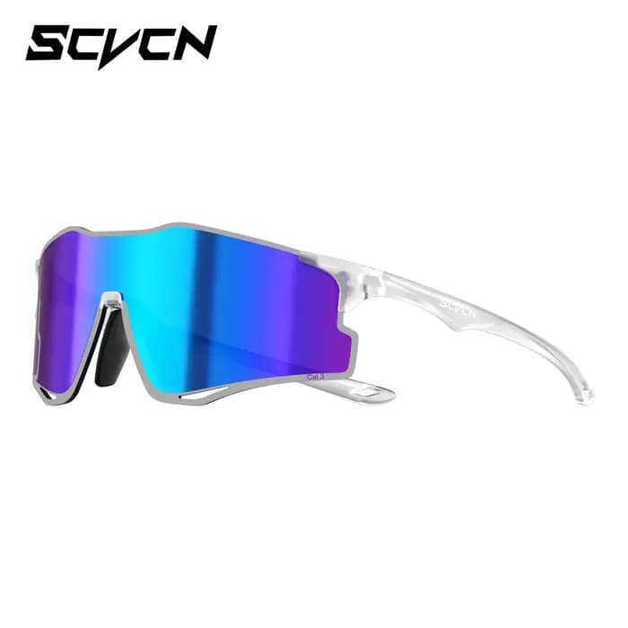 Lunettes de soleil photochromiques SCVCN pour hommes, marathon, ultralégères, pour sports de plein a