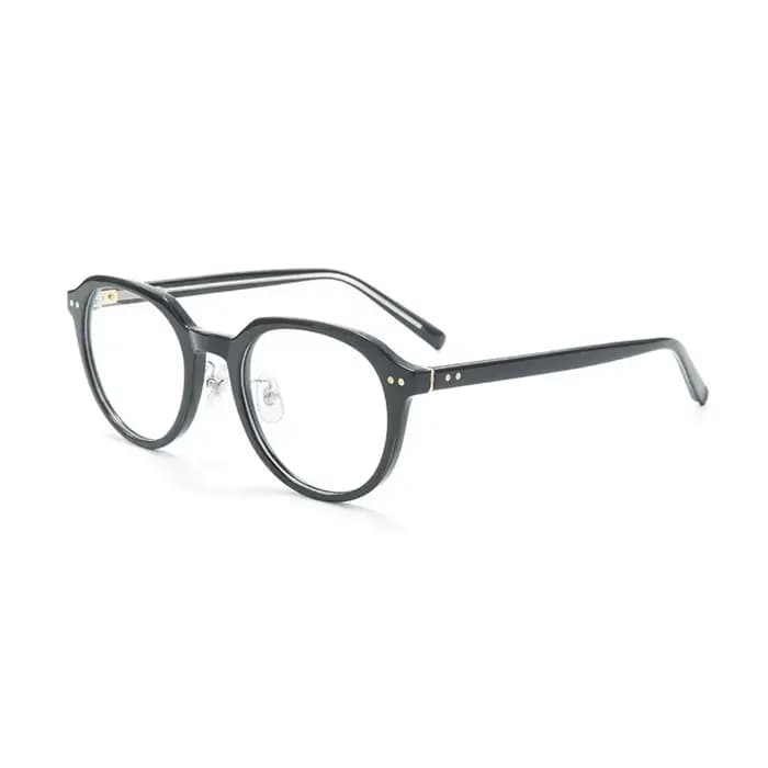 KOCOLIOR – lunettes ovales transparentes pour hommes et femmes, montures de lunettes Vintage en acét