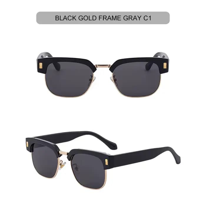 Mimiyou carré Rivet lunettes de soleil hommes haute qualité Punk lunettes d'extérieur femmes grâce m