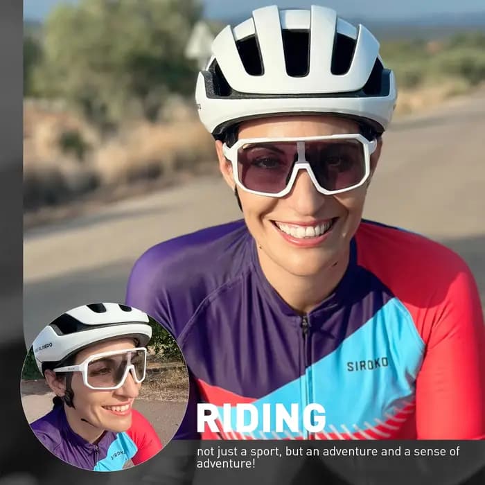 SCVCN nouvelles lunettes de cyclisme photochromiques moto vélo équitation Sport de plein air cyclism