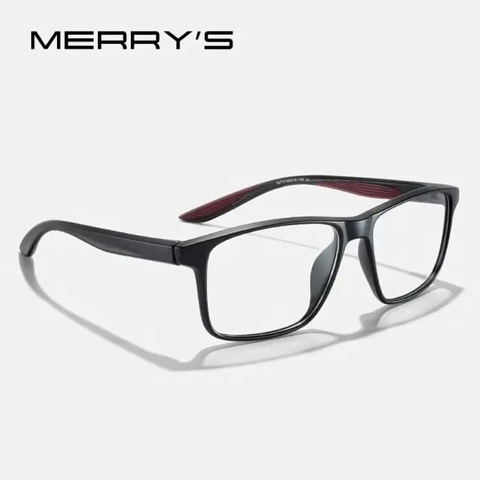 MERRYS DESIGN hommes Sport lunettes montures TR90 lunettes Sports de plein air lunettes carrées cadr