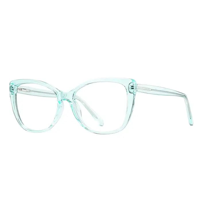 Gmei optique mode femmes lunettes oeil de chat cadre Transparent clair femme myopie Prescription lun