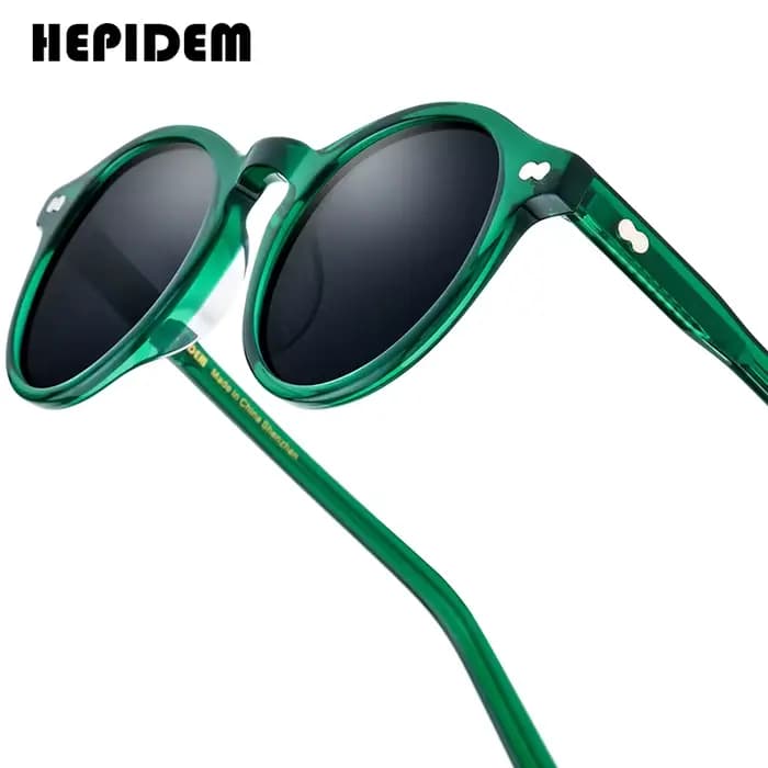HEPIDEM acétate lunettes de soleil polarisées femmes nouveau dans la mode célèbre marque concepteur