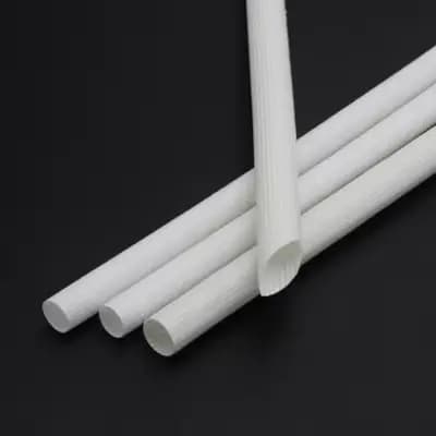 200 ℃ Manchon en résine de silicone et fibre de verre 1 2 3 4 5 6 8 10 12 14 16 18 20 25mm, gaine