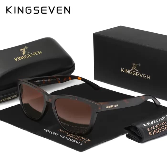 KINGSEVEN flambant neuf mode lunettes de soleil femmes hommes polarisées Anti-UV400 yeux protéger le