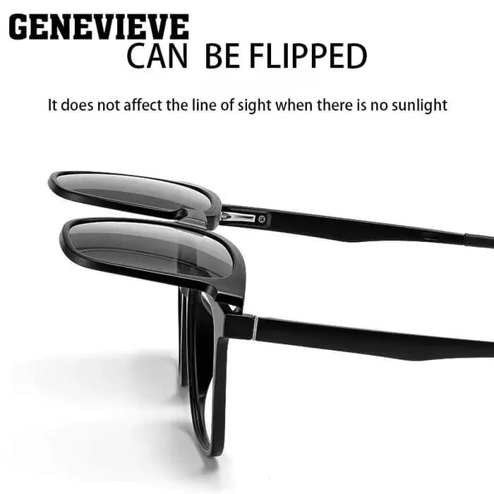 GENEVIEVE nouveau hommes pince magnétique sur lunettes de soleil polarisées sur Prescription hommes