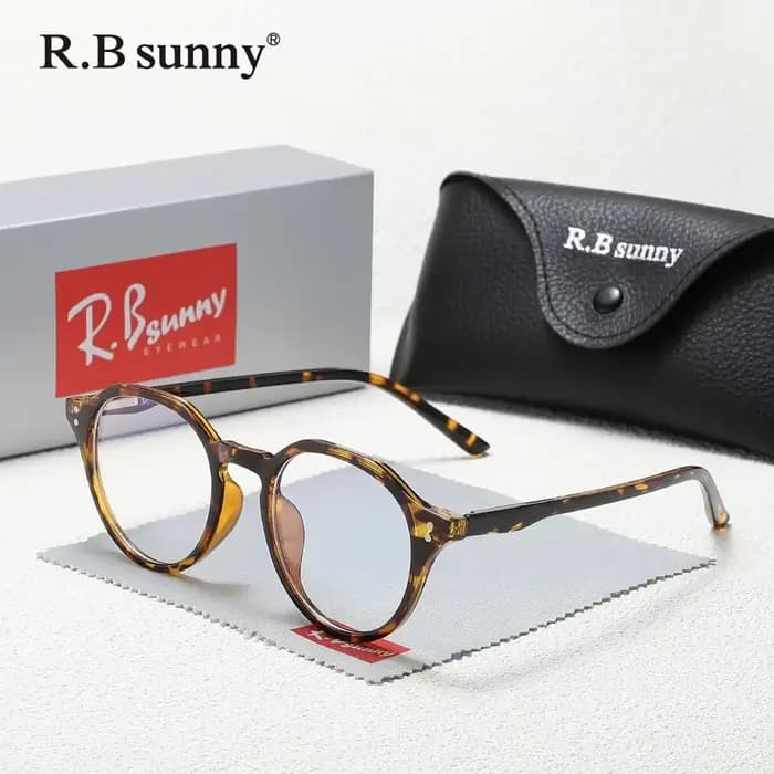 Lunettes de lecture anti-lumière bleue RBsunny, monture ronde, mode, homme/femme, classique, rétro,