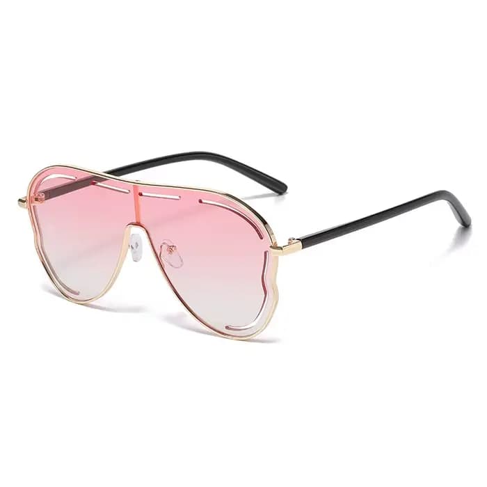Lunettes de soleil à monture large en alliage pour hommes et femmes, de haute qualité, nouvelle mode