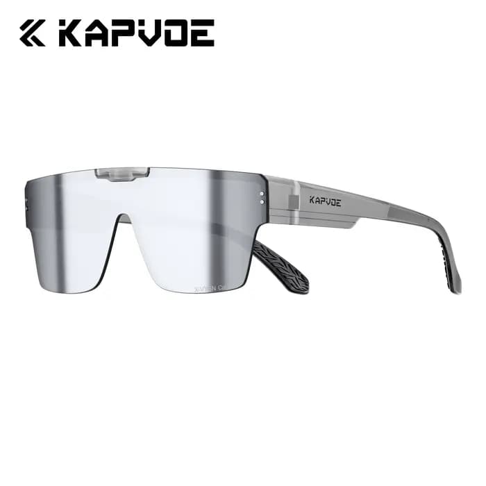 Lunettes de soleil KAPVOE à clipser pour hommes, photochromiques, adaptées au cyclisme, protection U