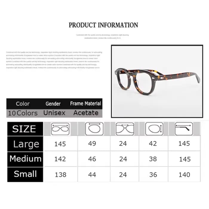 Lunettes de soleil polarisées Johnny Depp Lemtosh pour hommes et femmes, lunettes de soleil de marqu