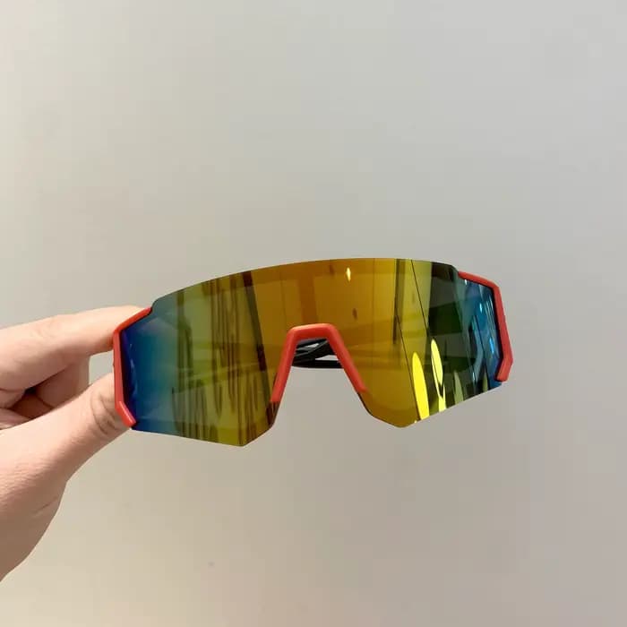 Beaux lunettes de soleil pour garçon, grandes montures, coupe-vent, Anti-ultraviolet, pour Ski, équi