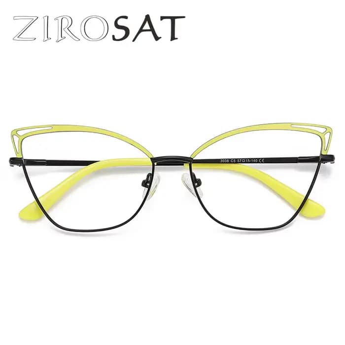 ZIROSAT-Lunettes optiques pour femmes, monture en alliage, lunettes Rx pour femmes, lunettes Ale, 30