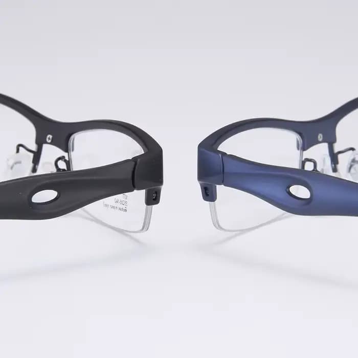 BCLEAR-Lunettes de sport carrées à demi-monture de lunettes pour hommes, lunettes colorées, design d