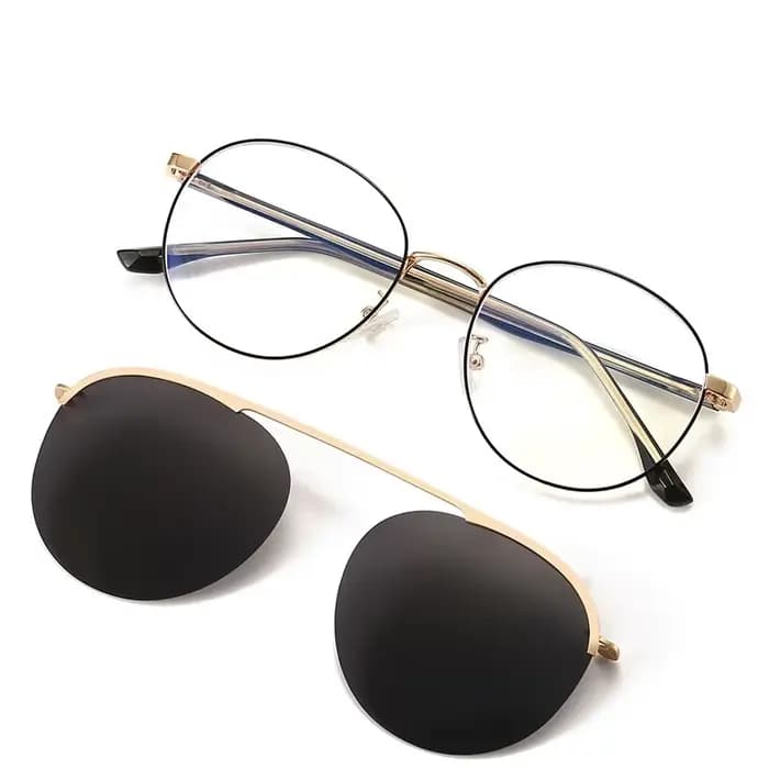 COHK marque de mode Design hommes femmes aimant lunettes de soleil polarisées Clip sur lunettes de s