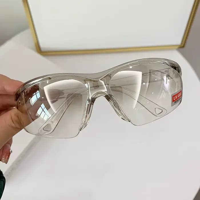 Lunettes de soleil UV400 résistantes aux chocs, anti-poussière, anti-sable, anti-vent, lunettes de c